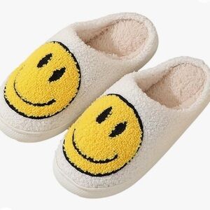 House Slipper Smilie Face